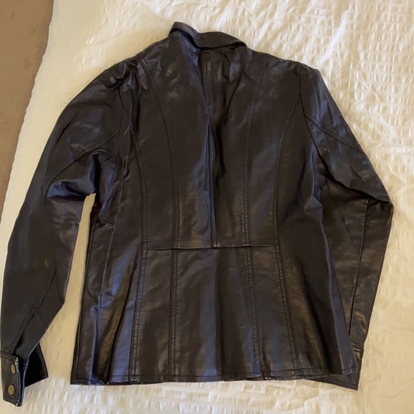 Faux Leather Jacket - Picture 2 of 2